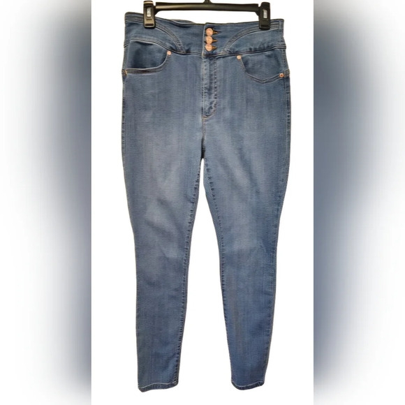 Guess Ankle Skinny Jeans Women's Size 31 Pre-Loved *2 flaws - Picture 1 of 10